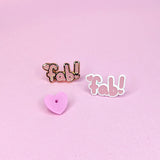 Fab! Enamel Pin