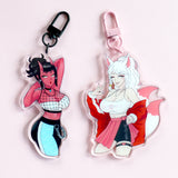 Streetwear Kiki & Yui Acrylic Keychains