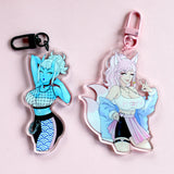 Streetwear Kiki & Yui Acrylic Keychains