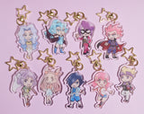 Stars of Johto Acrylic Keychains