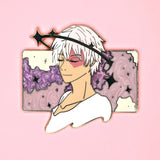 Stargazing Enamel Pin